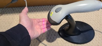 Metrologic MS9540 Voyager Barcode Scanner Rs232