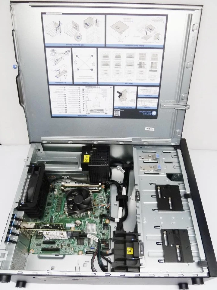 Lenovo ThinkSystem ST250 Tower Xeon E-2374G 3.7GHz | DDR4 32GB | 3x 960GB SSD - Image 3 of 4