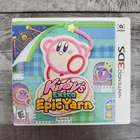 Kirby's Extra Epic Yarn (Nintendo 3DS, 2019) Complete CIB Authentic Tested USA