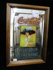 Vintage Drink Coca-Cola Delicious And Refreshing Mirror LADY