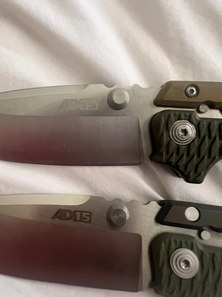 Cold Steel AD-15 S35VN Ex-Condition Green Lite - Image 3 of 4