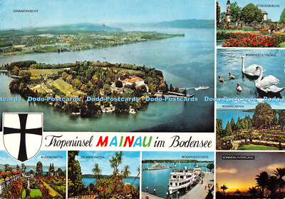 D080986 Tropeninsel Mainau im Bodensee. Krüger. Bodan. H. Bockelmann. 1968. Mult