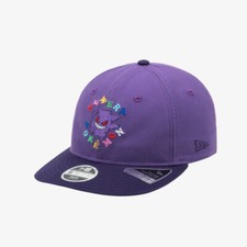 New Era Kids x Pokemon Gengar Retro Crown Strapback Purple Child Youth Kids 950