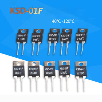 KSD-01F N/O N/C Normal Open Normal Closed 40-120  Thermostat Temperature Control