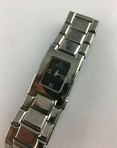 OROLOGIO BREIL DONNA QUARZO ACCIAIO DEPLOYANTE 21MM USATO | eBay