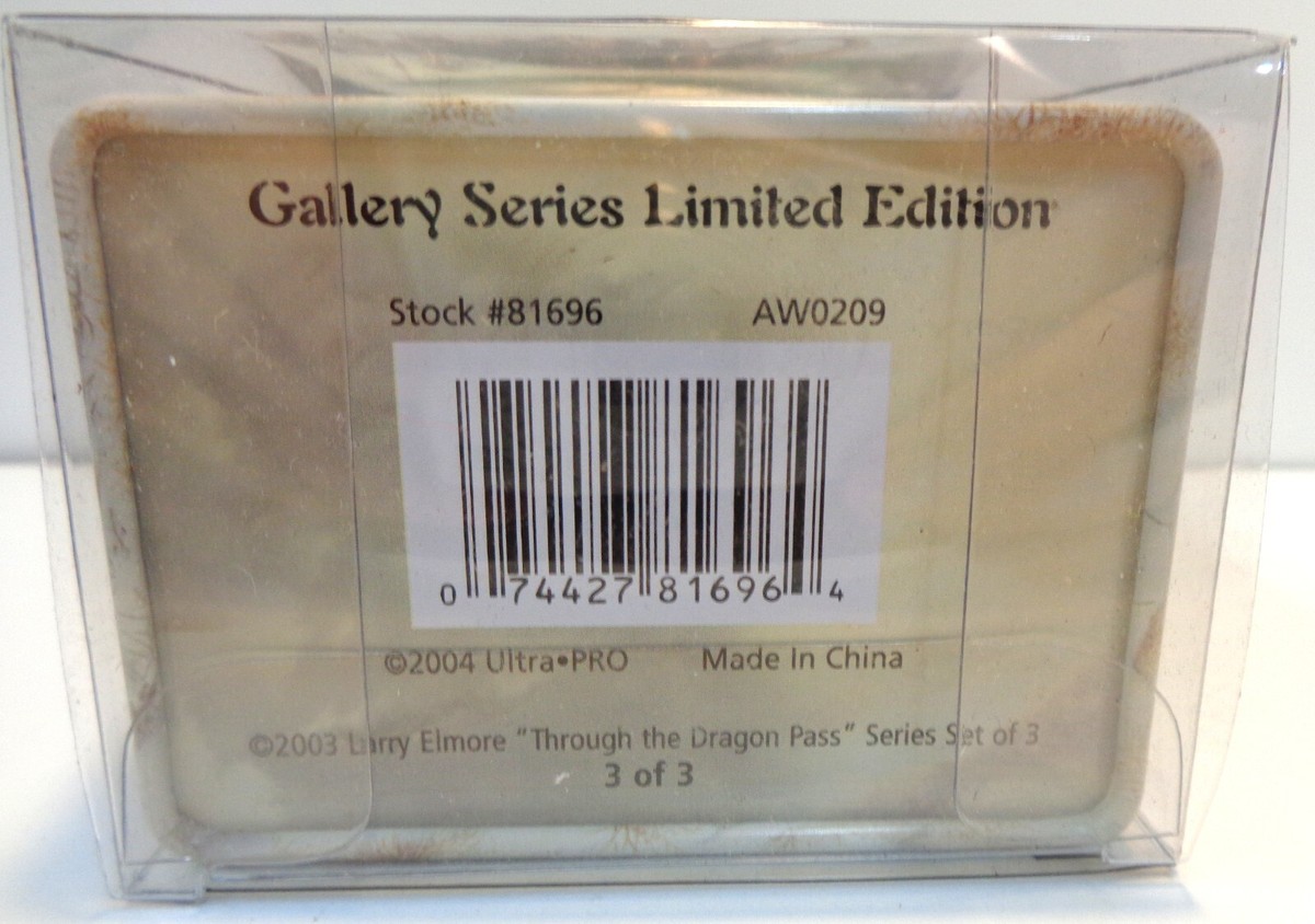 Ultra Pro #81696 Mammoth Rider Larry Elmore Gallery Deck Vault