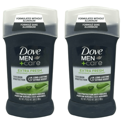 Dove Men + Care 72HR Extra Fresh Deodorant Stick - 2er Set - 3,0 oz / 85 g