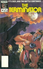 The Terminator #5 By Herman Tenney Skynet 2031 Rain Forests NOW Comics 1989