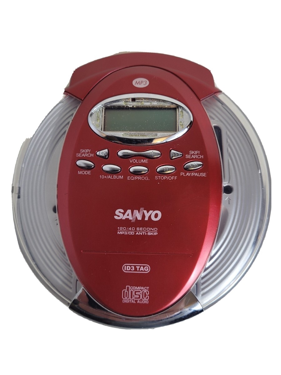 Sanyo CDP-M447 Personal CD/MP3 Player-For Repair or Parts | eBay