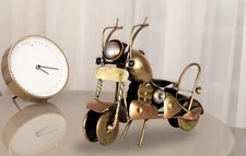 Showpiece Bike figurine | Copper Unique Bicycle for Office Desk Table Home Decor