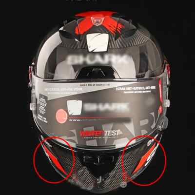 For SHARK RACE R PRO GP Modification Helmet Left Right Air Duct