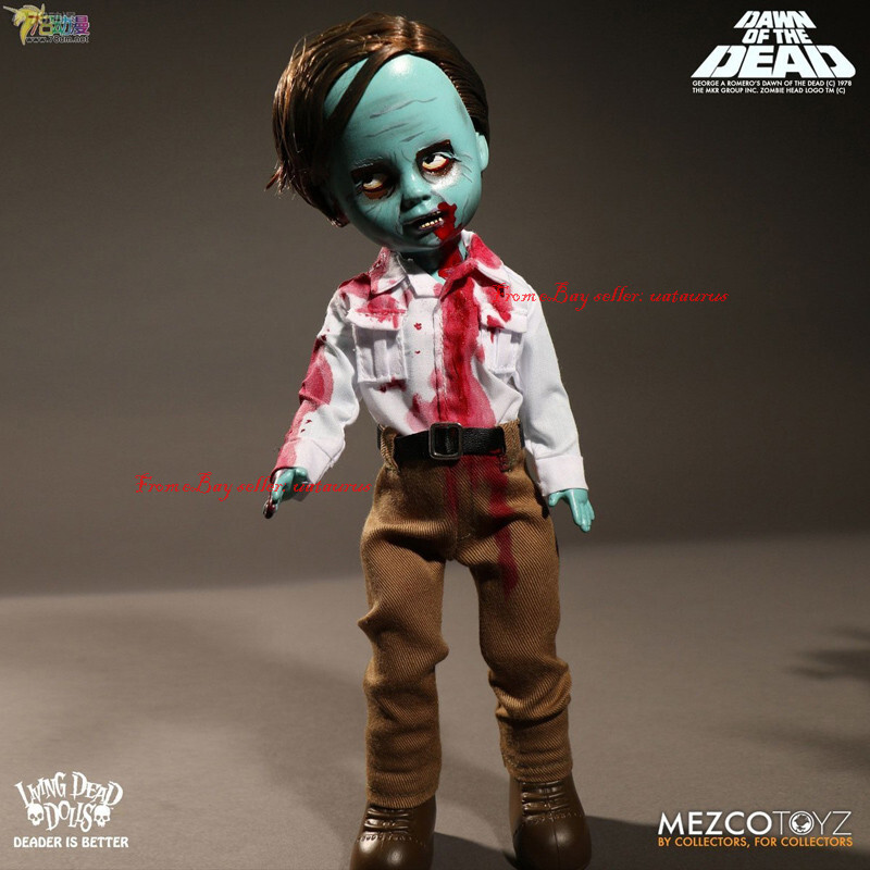 Mezco toyz Living Dead Dawn Pilot Zombie Action Figure In Stock