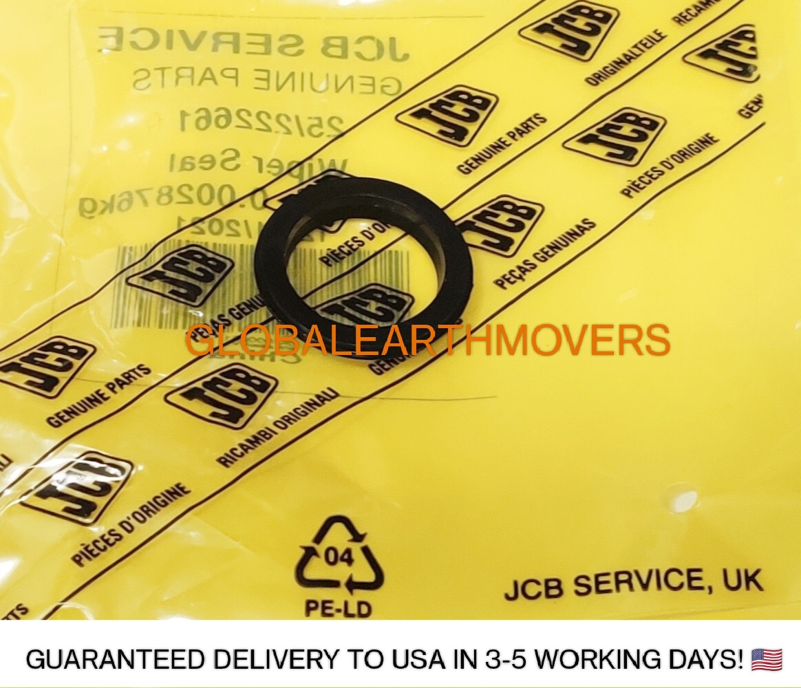 JCB BACKHOE - GENUINE JCB WIPER SEAL (PART NO. 25/222661) | eBay