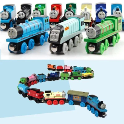 MARKENLOS Thomas & Freunde Hölzerne Züge Track Tank Engines für Kinder Weihnachtsgeschenk
