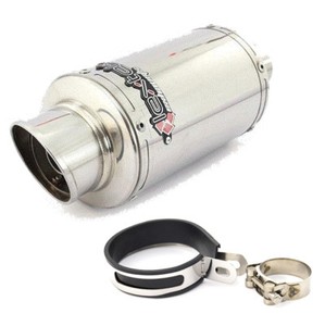 stubby motorcycle exhaust