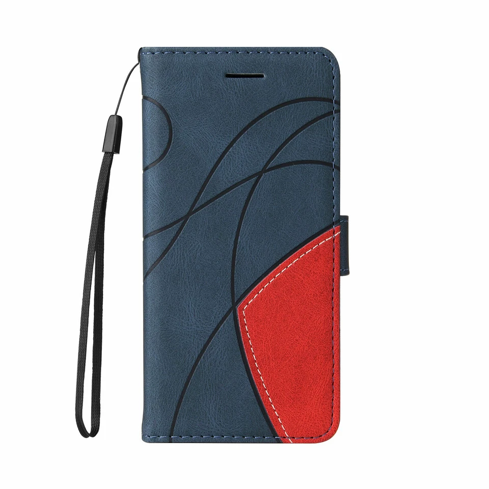 Leather Wallet Phone Case For Motorola G60 G9 E7 Plus OnePlus Nord N10 N200 - Image 2 of 4