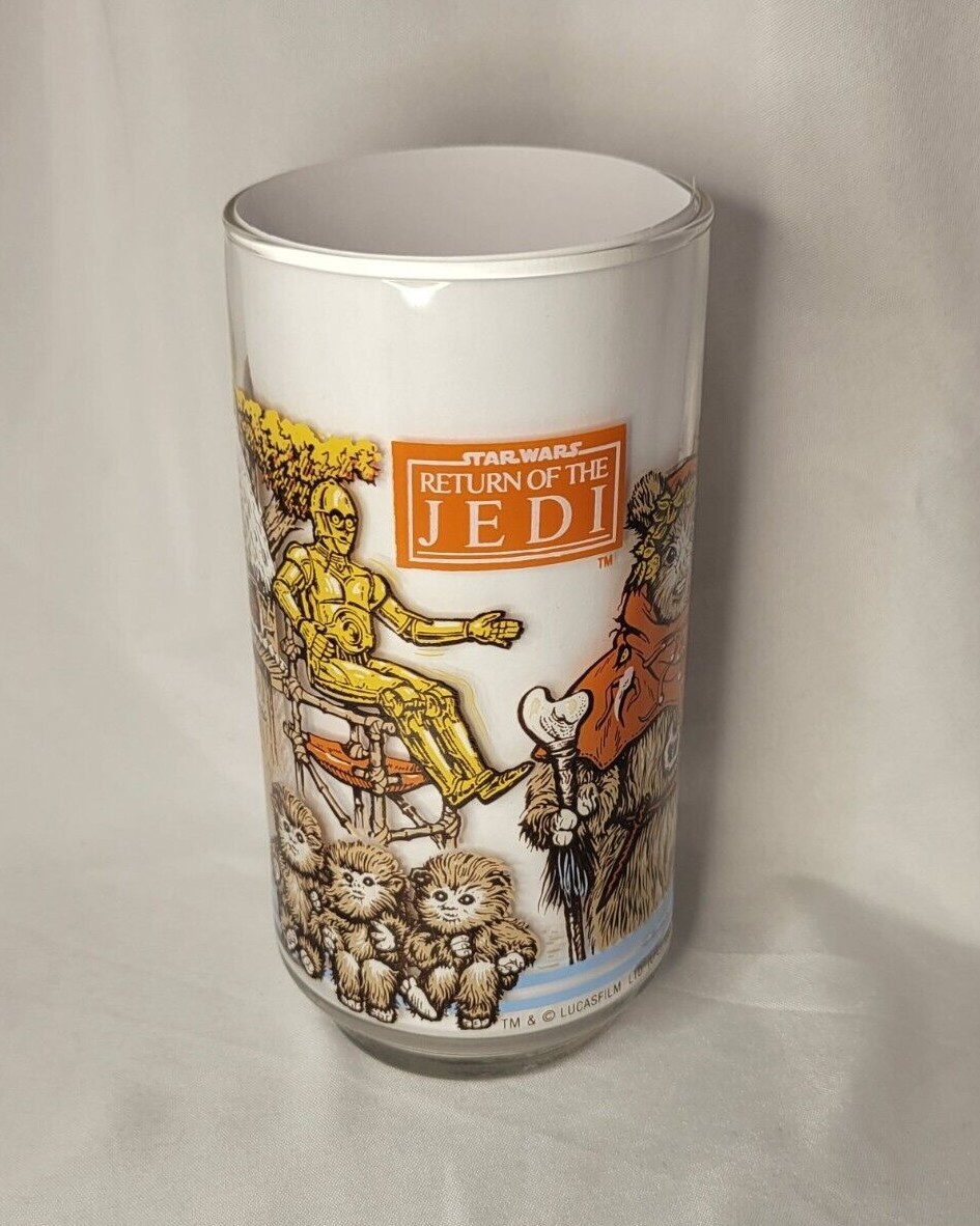 80'sビンテージガッツポーズオブジェマネキン STAR WARS BURGER KING GLASSES 1980 EMPIRE STRIKES BACK, 1983