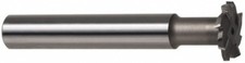 Made in USA 1-1/2" Diam, 5/16" Wide, High Speed Steel T-Slot Cutter