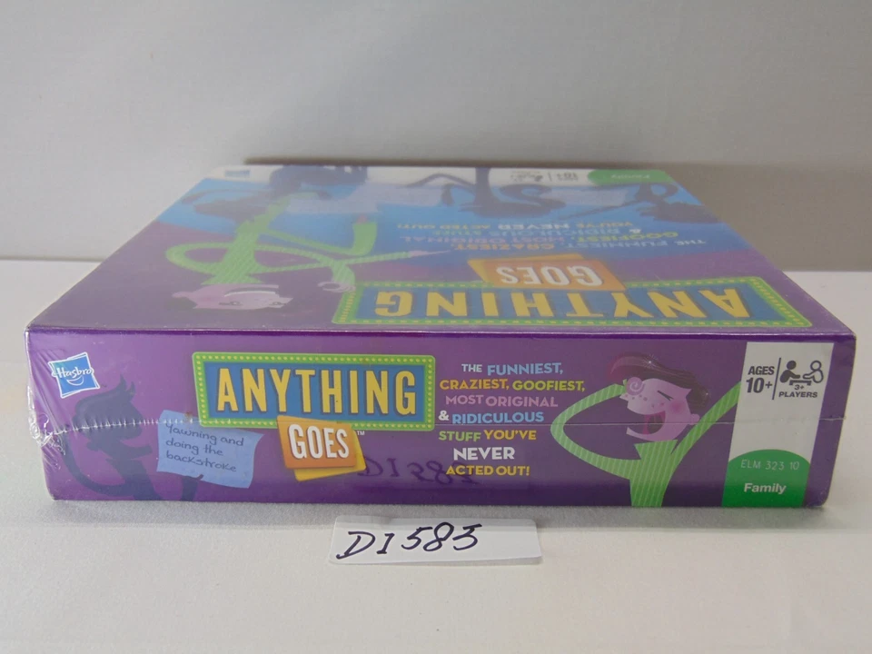 NEW SEALED Anything Goes Family board game Hasbro ages 10+ players 3+ 2010 - Image 3 of 4