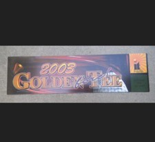 2003 GOLDEN TEE FORE ARCADE MARQUEE