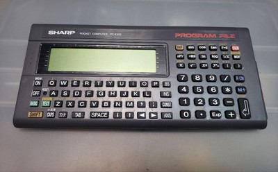 Vintage Sharp Pocket Computer PC-E200