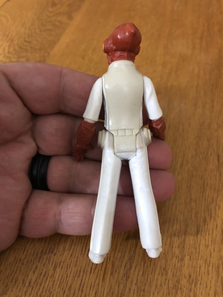 VINTAGE 1982 STAR WARS ADMIRAL ACKBAR ACTION FIGURE HONG KONG TOY eBay