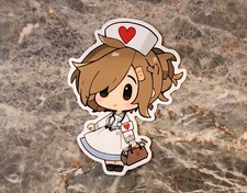 Nurse Sticker, Decal, Old Grumpy Nurse, Home Health Travel Nurse, Retired Nurse