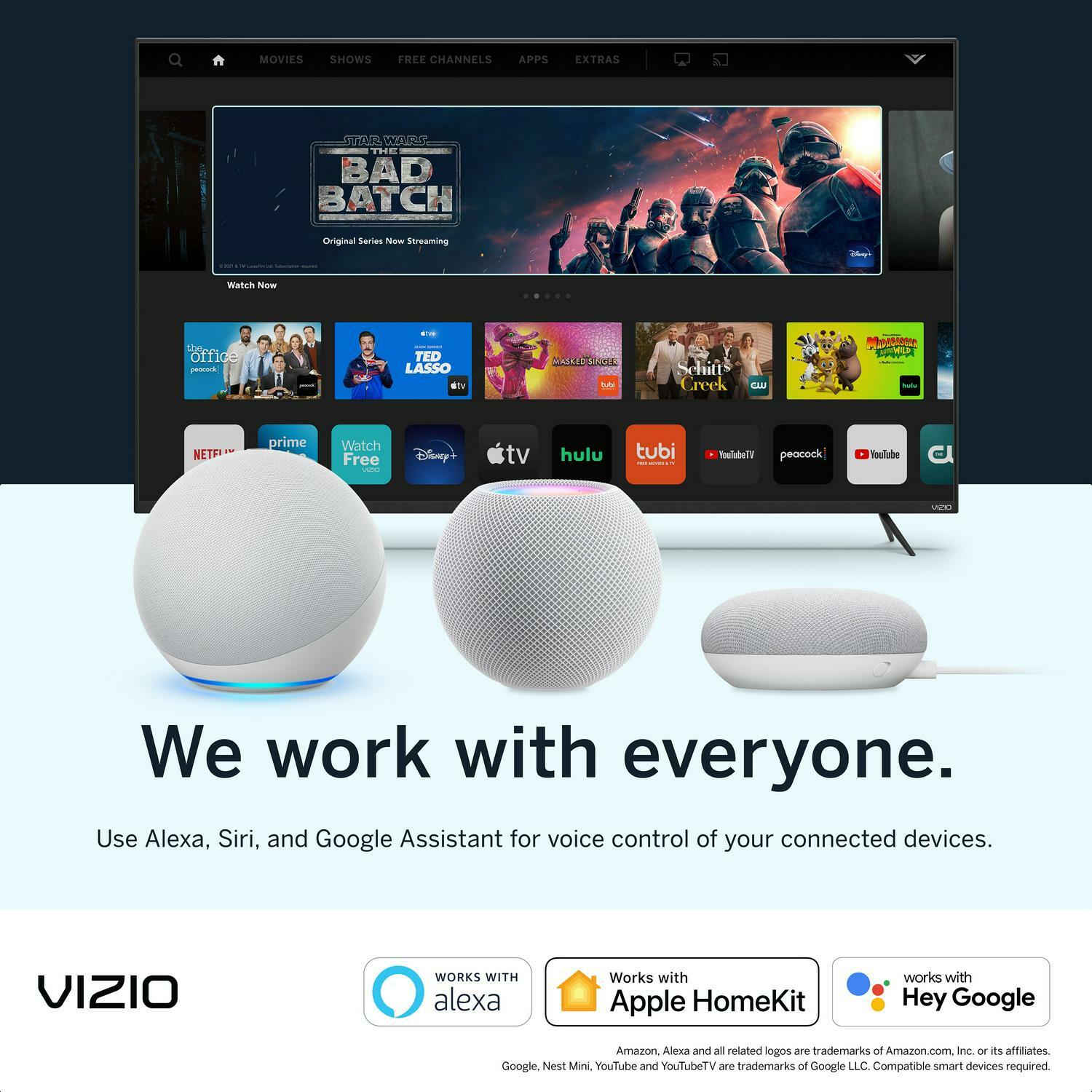 VIZIO 55 Inch Class 4K UHD LED SmartCast Smart TV HDR V-Series