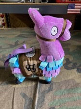 Fortnite Loot Llama Plush 7 in Purple/Blue Stuffed Animal Toy