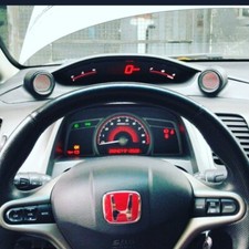 2006 2011 Honda Civic Cluster Speedometer 52mm Dual Gauge Pod