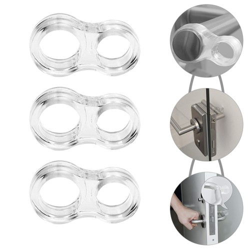 5 Pcs Door Knob Stopper Anticollision Bumper Handle Cushioning Noise