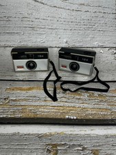 Vintage Kodak Instamatic 124 Camera Lot of 2 Untested or Parts/Repair