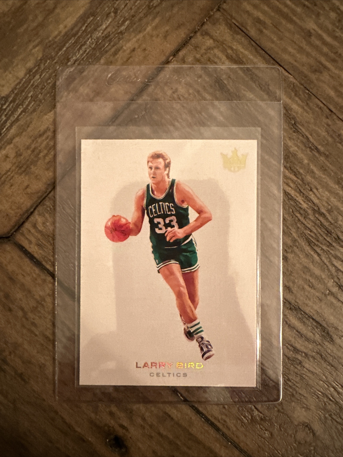 2020 Panini Court Kings Blank Slate Larry Bird