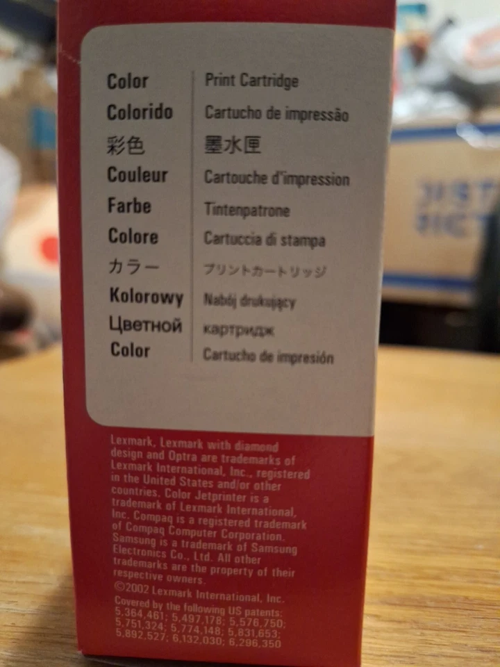 Vintage Lexmark Samsung Compaq Genuine 80 Color Print Ink Cartridge - Image 4 of 4