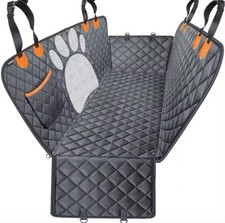 Dog Car Seat Cover, 6 Layers 100% Truely Waterproof Dog Hammock for Car Back...