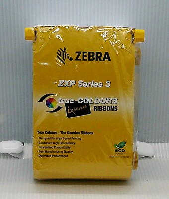Zebra 800033-340 ID Card Ribbon IX Series High Capacity Color Ribbon ...