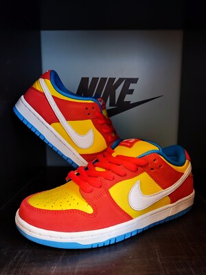 Nike SB DUNK LOW PRO - Habanero/Bart Simpson ''UK6, US6, EUR 39 -NEU- BQ6817602