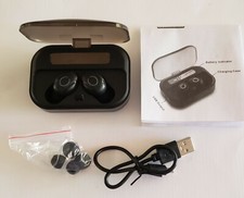 v5.0 true wireless earphones, black