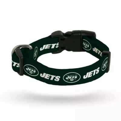 NEW YORK JETS Dog Pet NFL Sports Ribbon Collar (sizes)