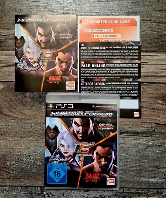 Fighting Edition (SoulCalibur V +Tekken Tag 2 +Tekken 6) PS3 Collection 