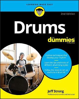 Drums For Dummies by Jeff Strong (Paperback, 2020)