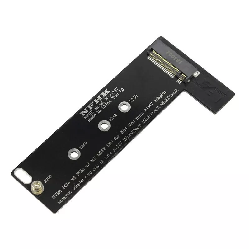 NVMe M.2 SSD to for Mac Mini 2014 Late A1347 MEGEN2 MEGEM2 MEGEQ2 Adapter Card
