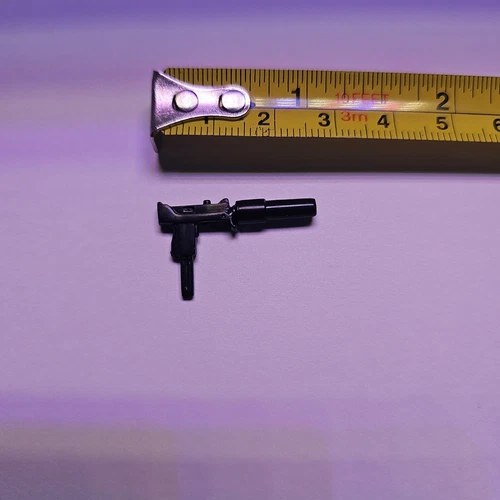 Marauders GUN RUNNERS GI Joe Like Weapon 1:18 MAC-10 w/ Silencer Accessory