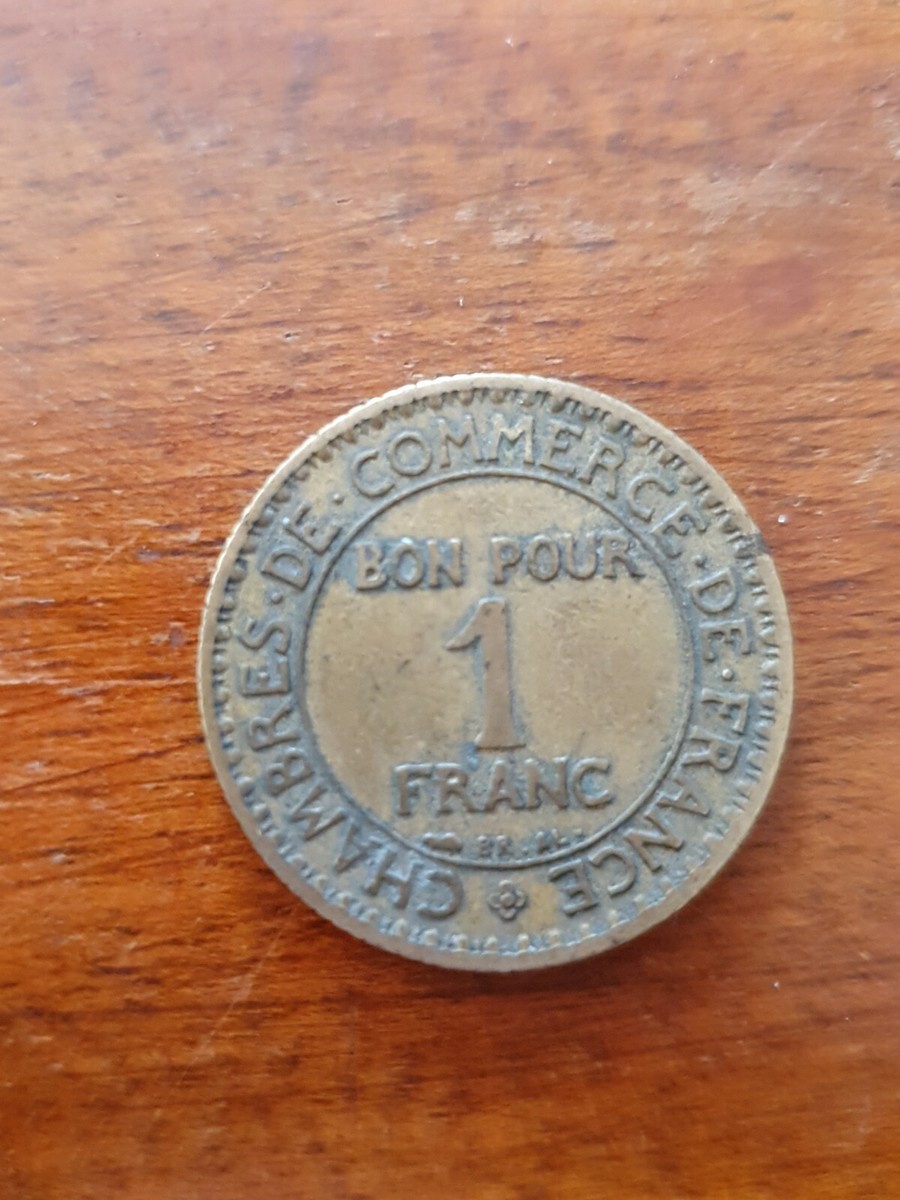 Bague Commerce Industrie 1921 En Laiton - Bijou Vintage Très Bon État