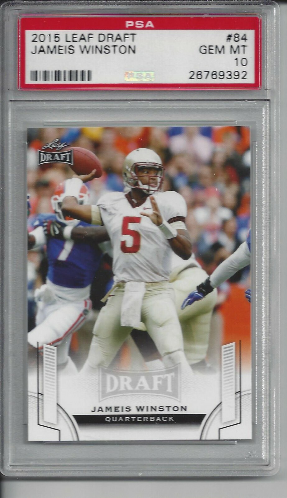 Jameis Winston Leaf Draft #84 Base