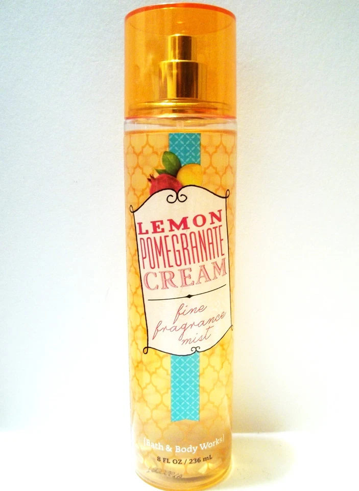 Crema de granada de limón Bath Body Works vaporizador de fragancia fina, 8 oz, NUEVA X 2 Foto 2 de 2