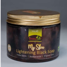 Jimpo-Ori My Skin Lightening Black Soap 350g - Fade Spots, Antibacterial, Glow