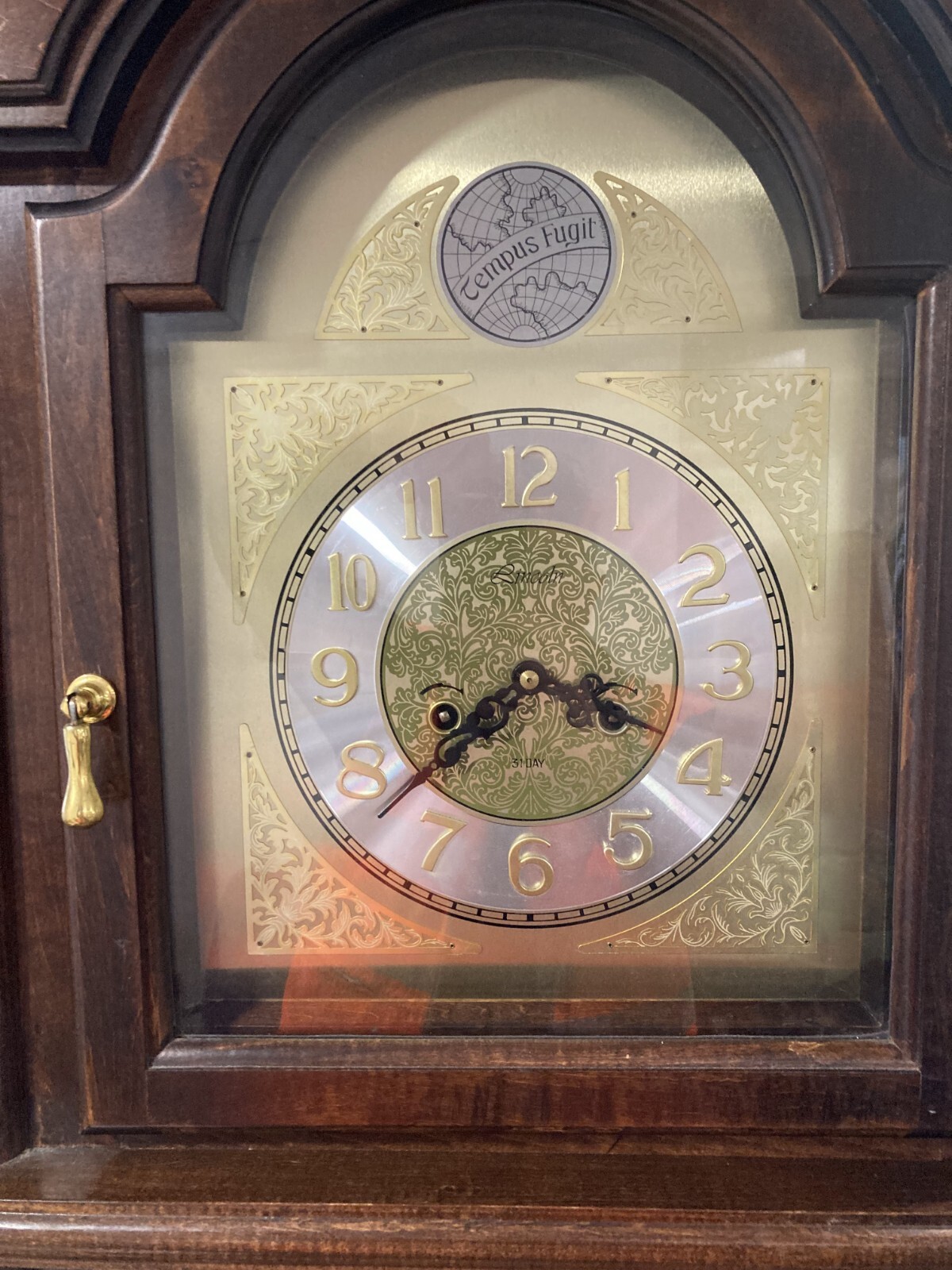 31 Days Windup Grandfather Clock eBay
