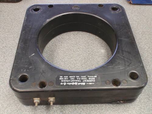 Abbott Magnetics Corp 2000:5A 120-202 50-400Hz Current Transformer - Picture 3 of 3