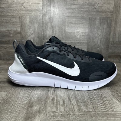 Nike Flex Experience Run 12 Mens 13 Black White Athletic Running NEW DV0740-004